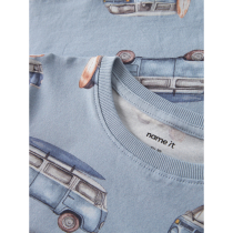 NAME IT T-shirt Jaxon Blue Fog